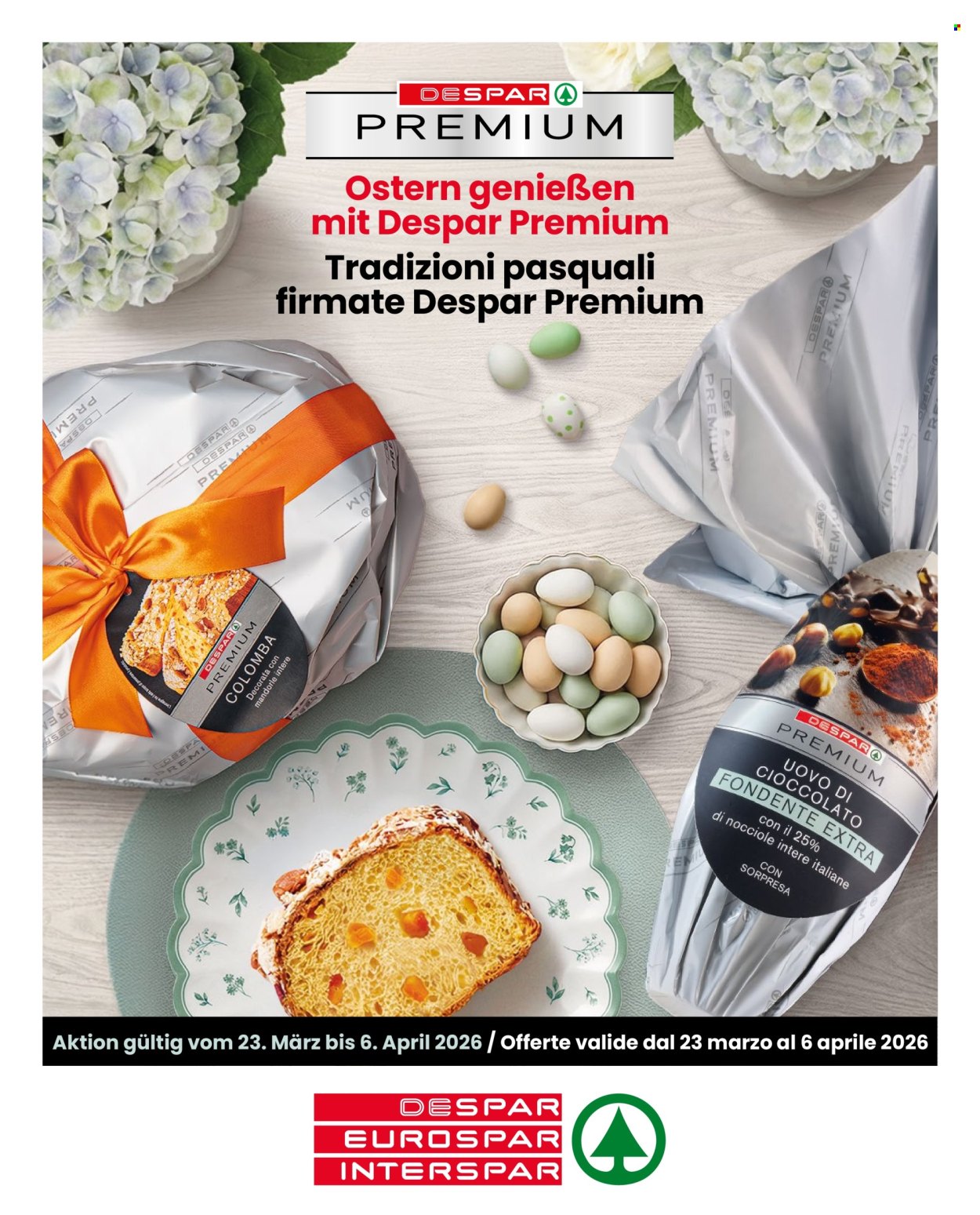 Volantino Eurospar - 23/3/2026 - 6/4/2026. Pagina 1