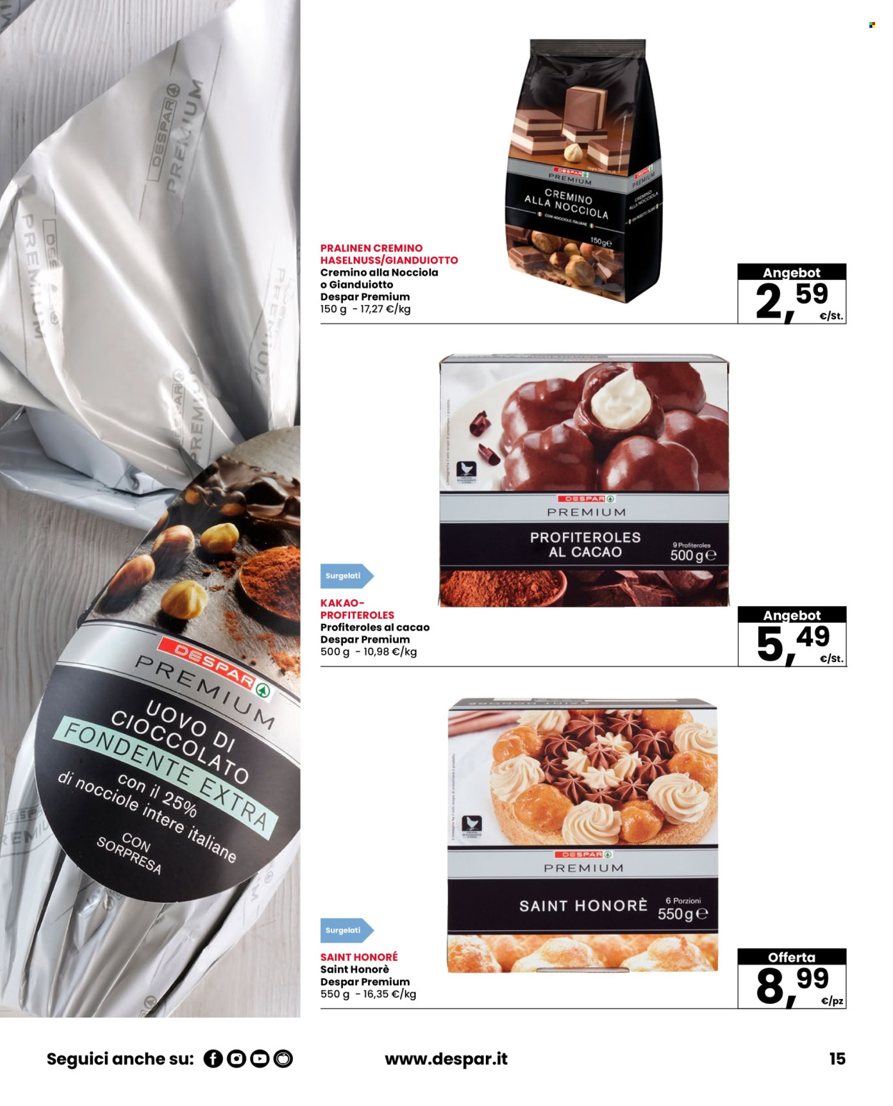 Volantino Eurospar - 23/3/2026 - 6/4/2026. Pagina 15