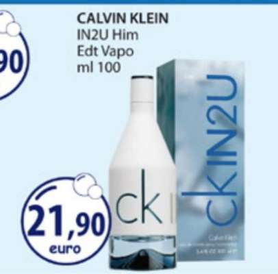 CALVIN KLEIN IN2U Him Edt Vapo ml 100
