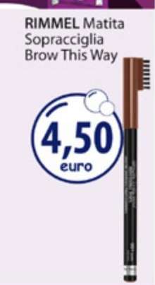 RIMMEL Matita Sopracciglia Brow This Way