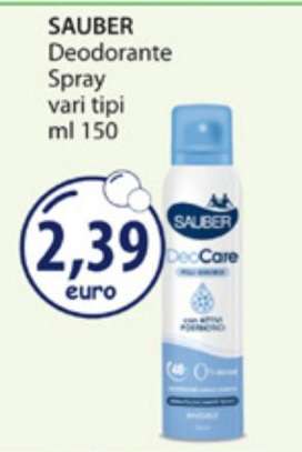 SAUBER Deodorante Spray