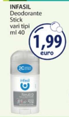 INFASIL Deodorante Stick