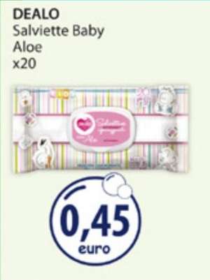 DEALO Salviette Baby Aloe x20