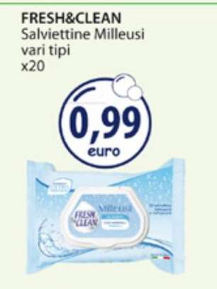 FRESH&CLEAN Salviettine Milleusi