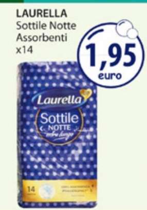 LAURELLA Sottile Notte Assorbenti x14