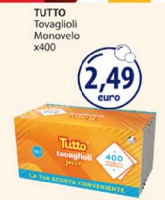 TUTTO Tovaglioli Monovelo x400