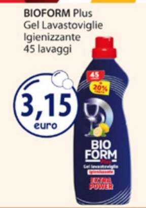 BIOFORM Plus Gel Lavastoviglie Igienizzante 45 lavaggi