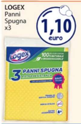 LOGEX Panni Spugna x3