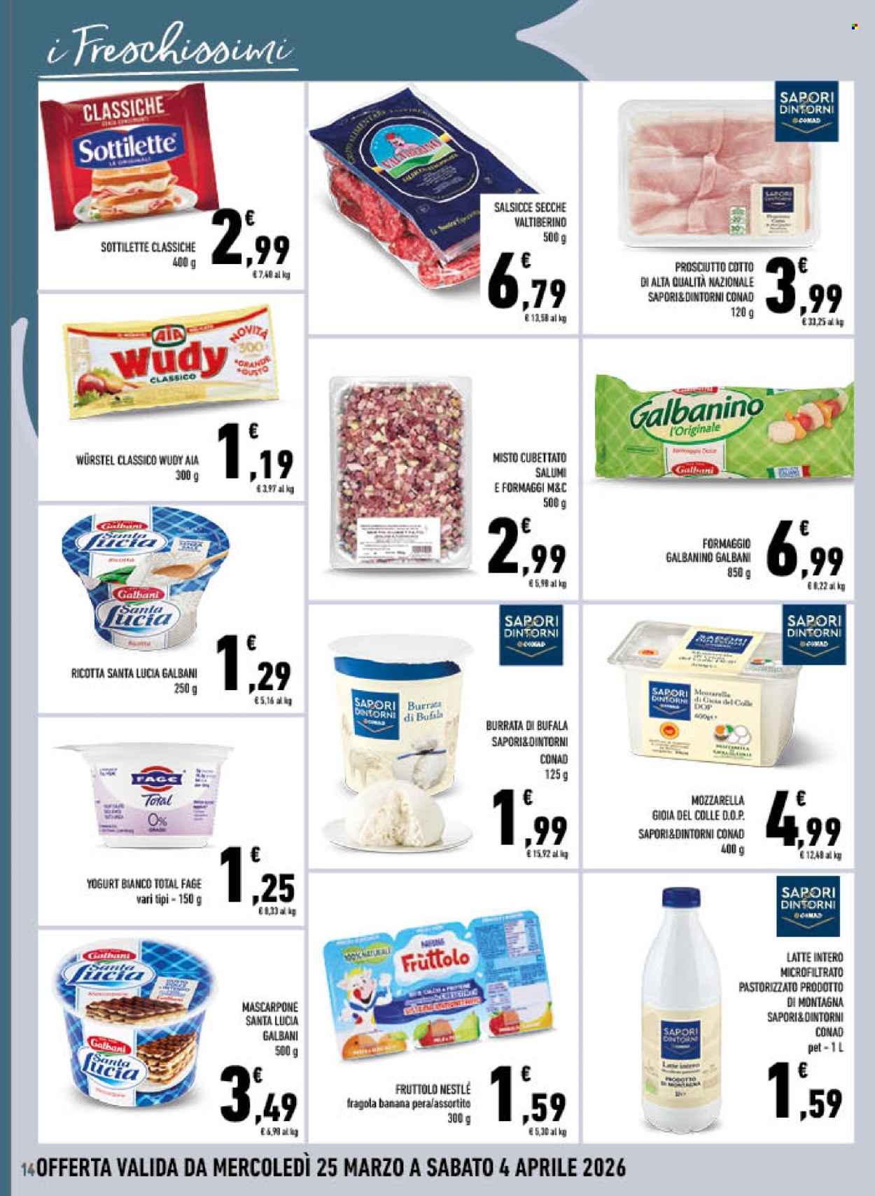 Volantino Conad - 25/3/2026 - 4/4/2026. Pagina 14