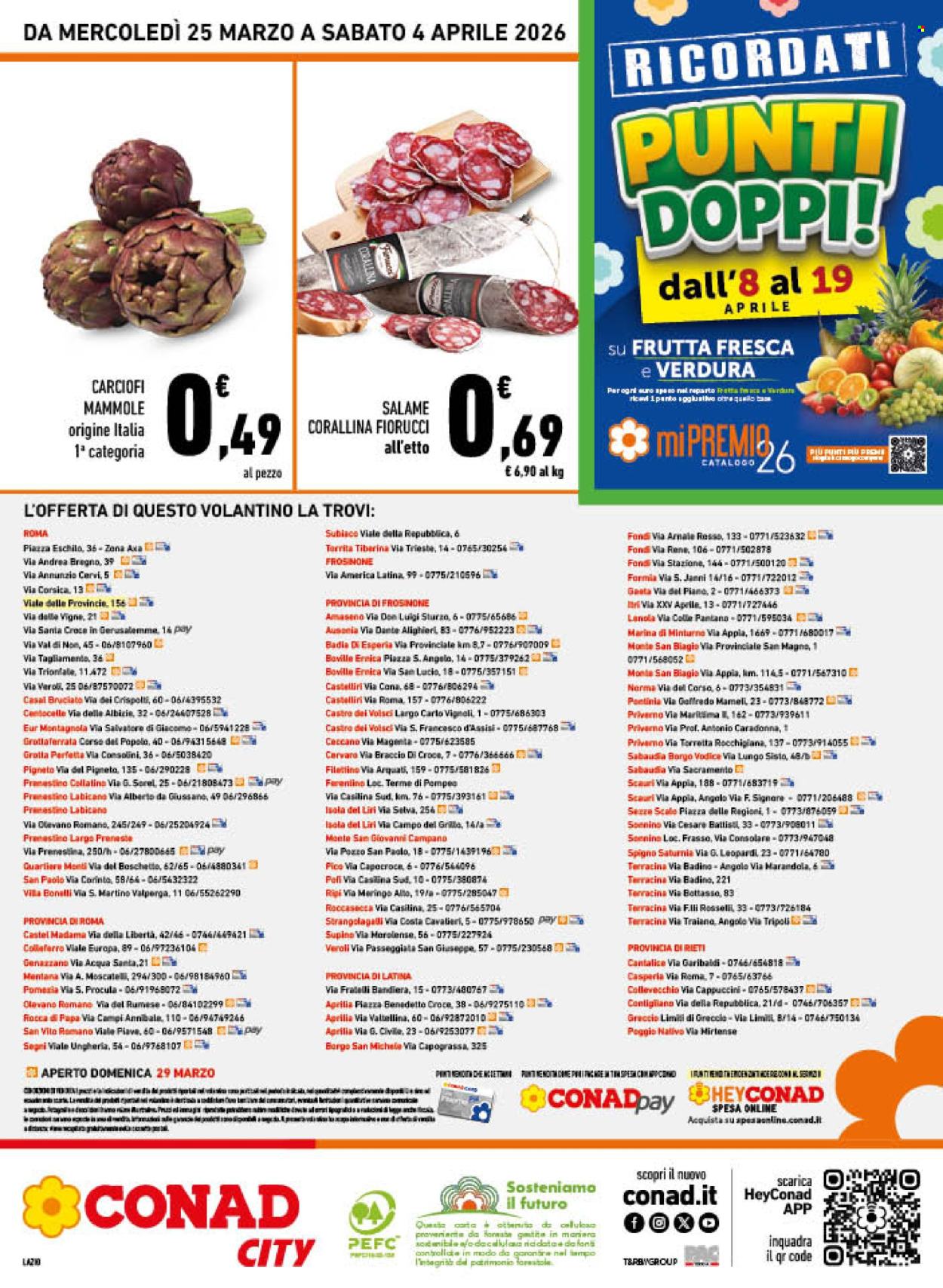 Volantino Conad - 25/3/2026 - 4/4/2026. Pagina 20