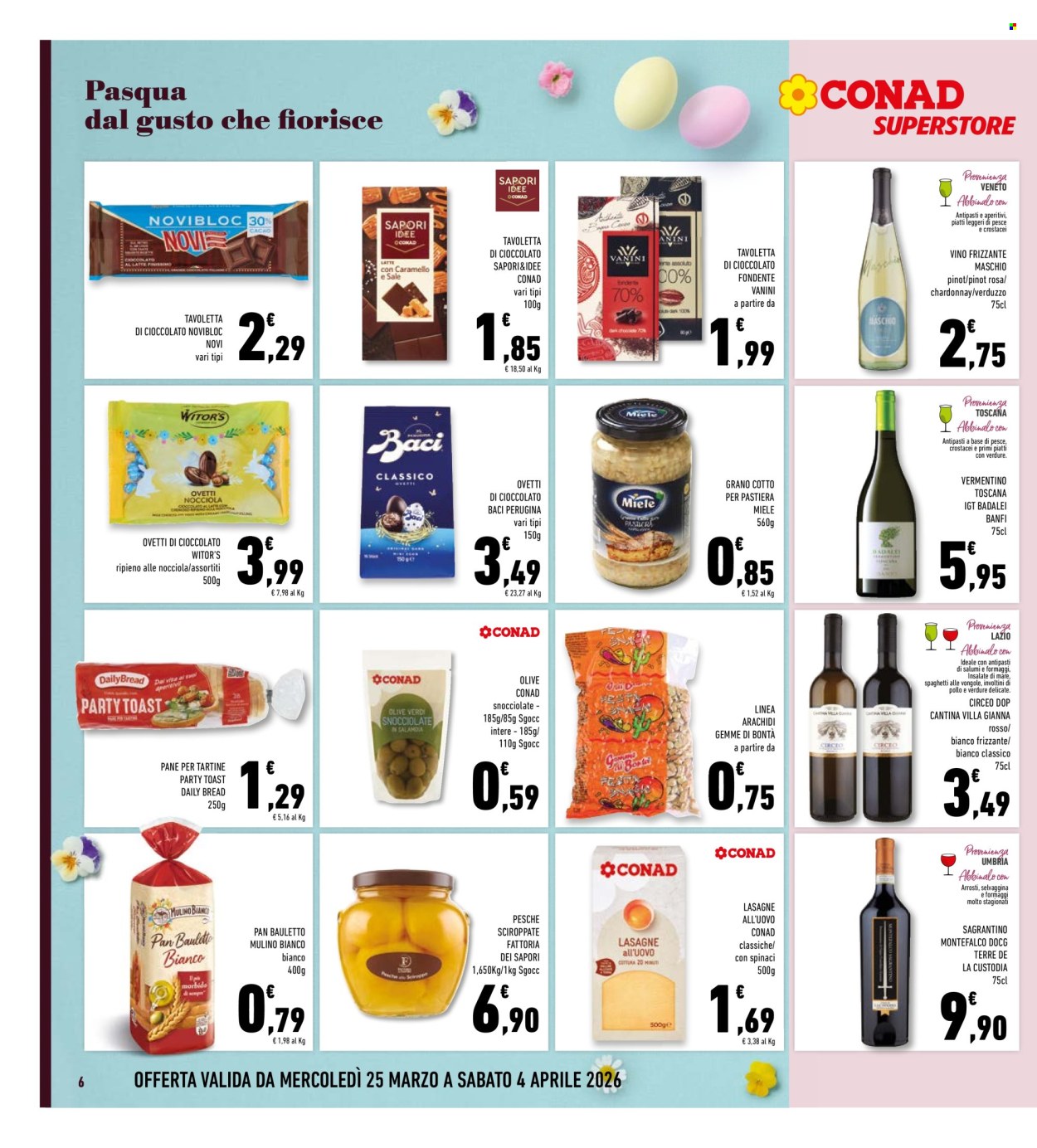 Volantino Conad - 25/3/2026 - 4/4/2026. Pagina 6