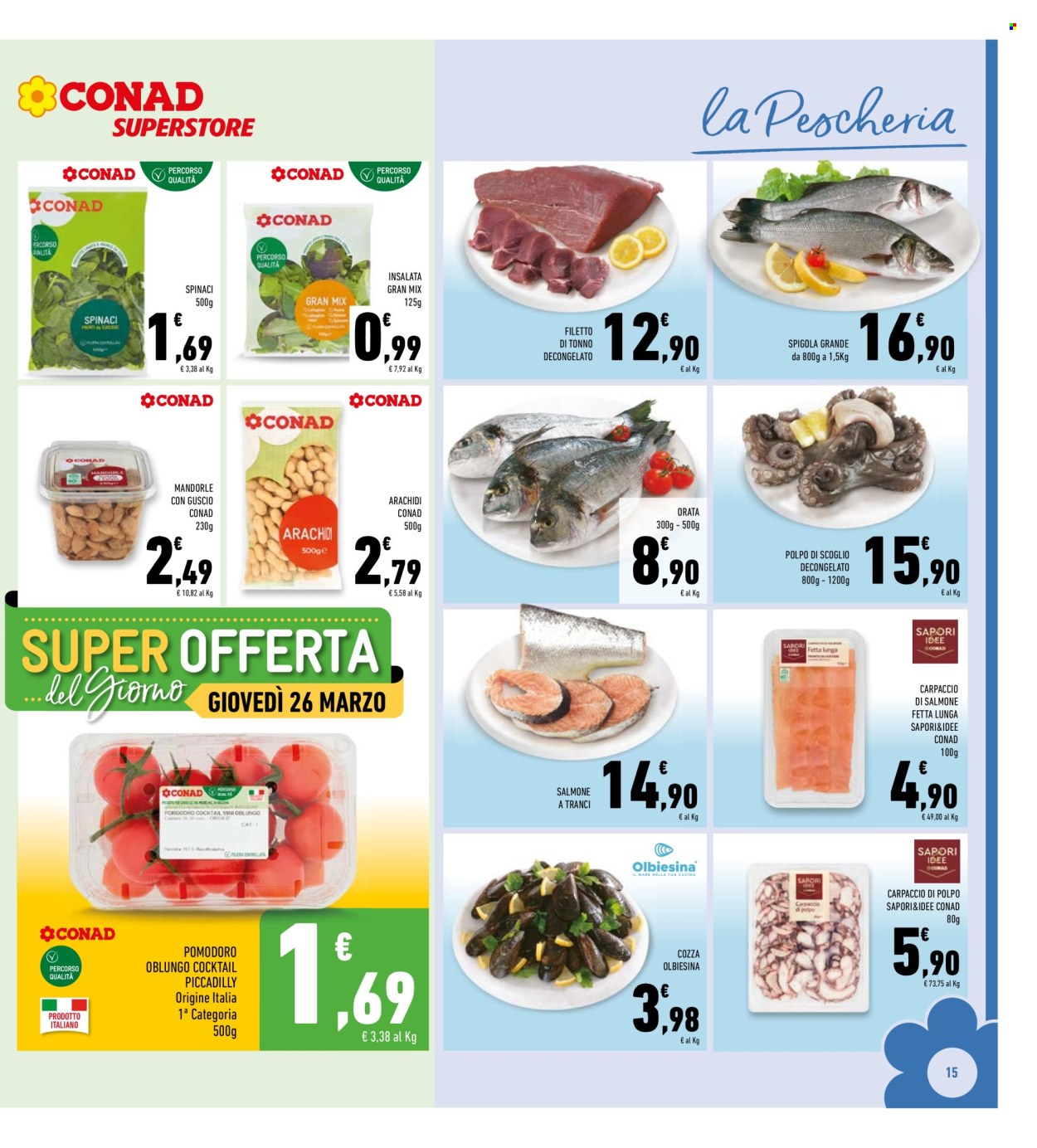Volantino Conad - 25/3/2026 - 4/4/2026. Pagina 15