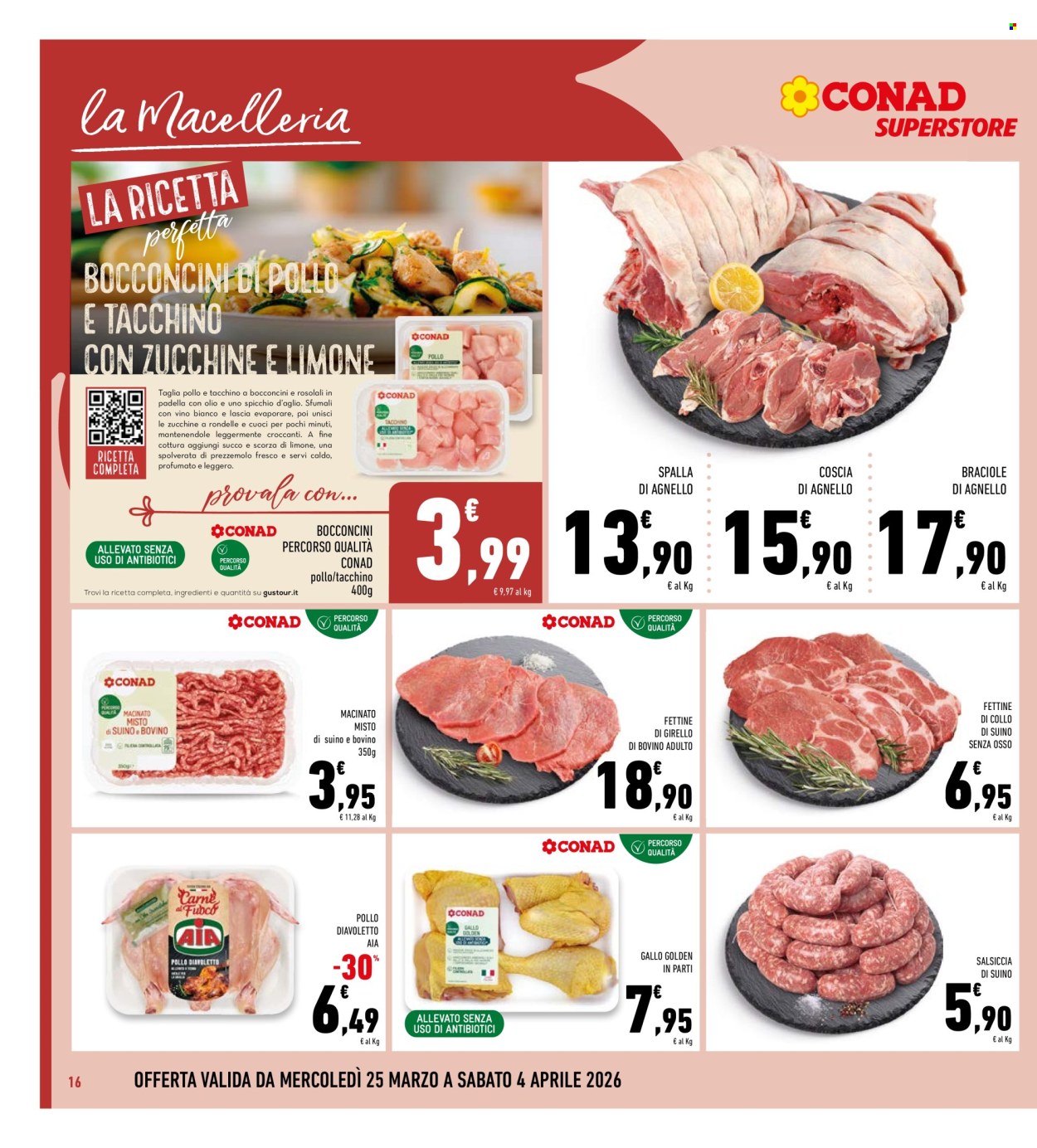 Volantino Conad - 25/3/2026 - 4/4/2026. Pagina 16