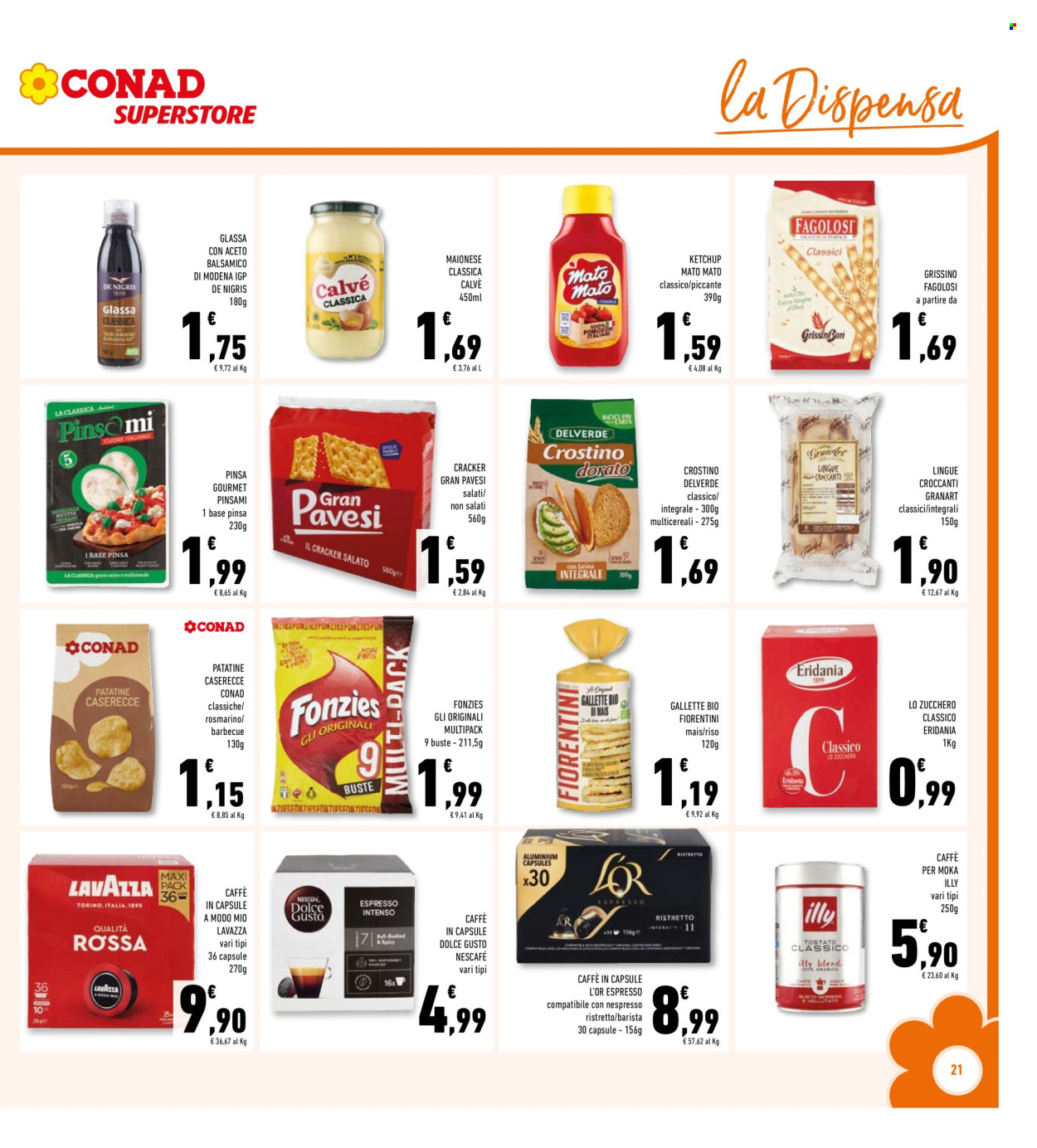 Volantino Conad - 25/3/2026 - 4/4/2026. Pagina 21