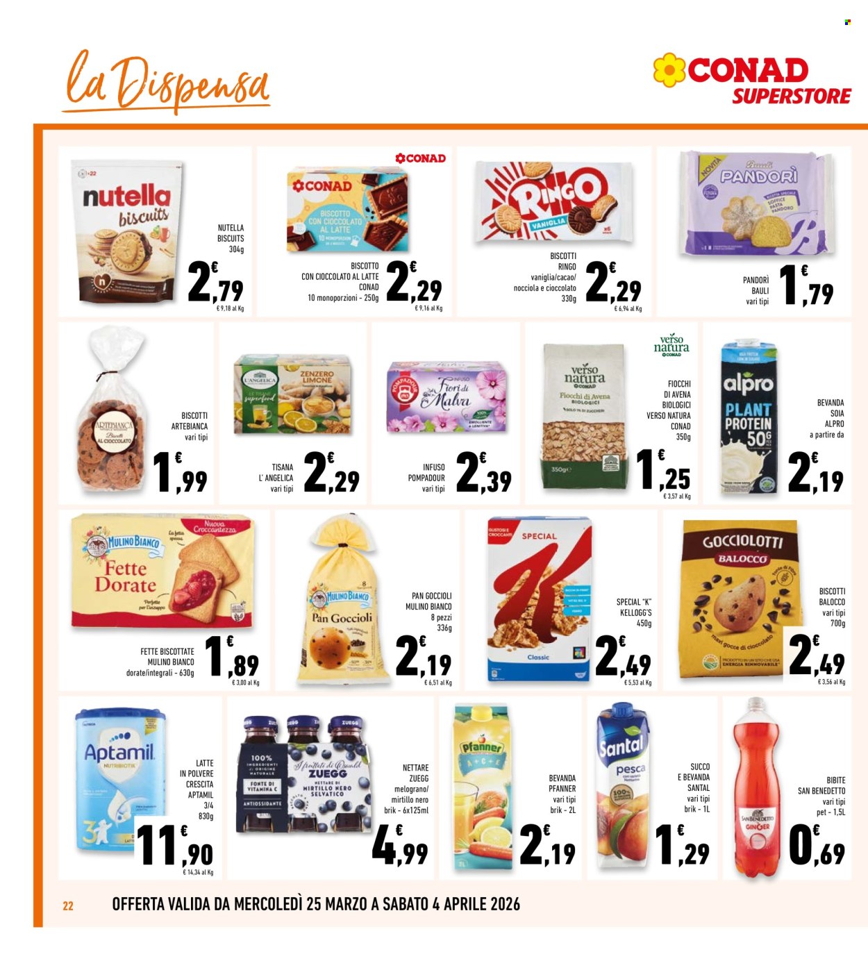 Volantino Conad - 25/3/2026 - 4/4/2026. Pagina 22