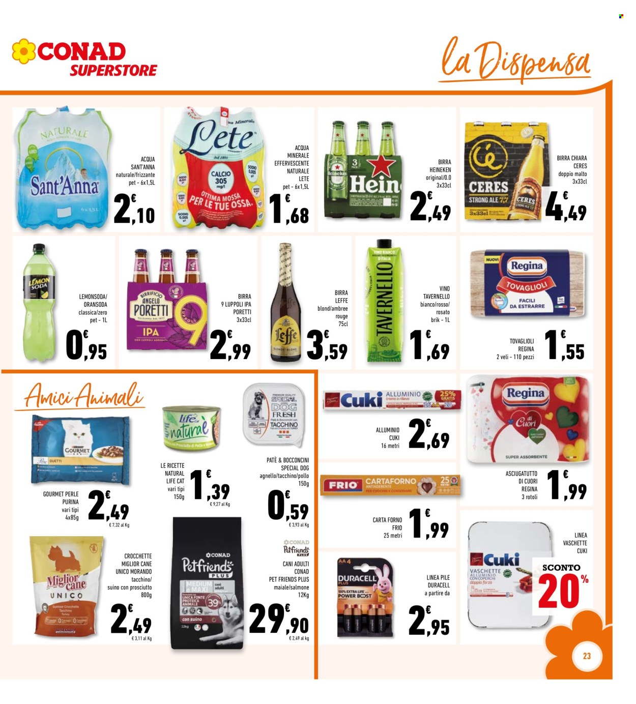 Volantino Conad - 25/3/2026 - 4/4/2026. Pagina 23