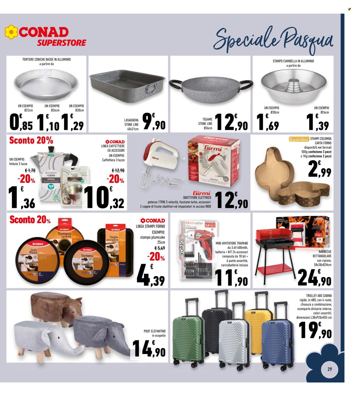 Volantino Conad - 25/3/2026 - 4/4/2026. Pagina 29