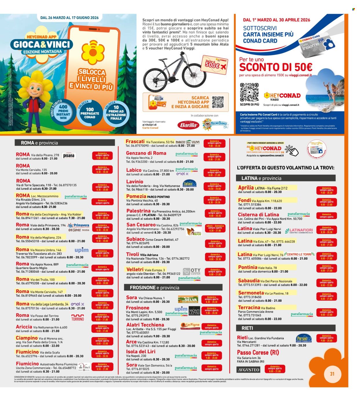 Volantino Conad - 25/3/2026 - 4/4/2026. Pagina 31