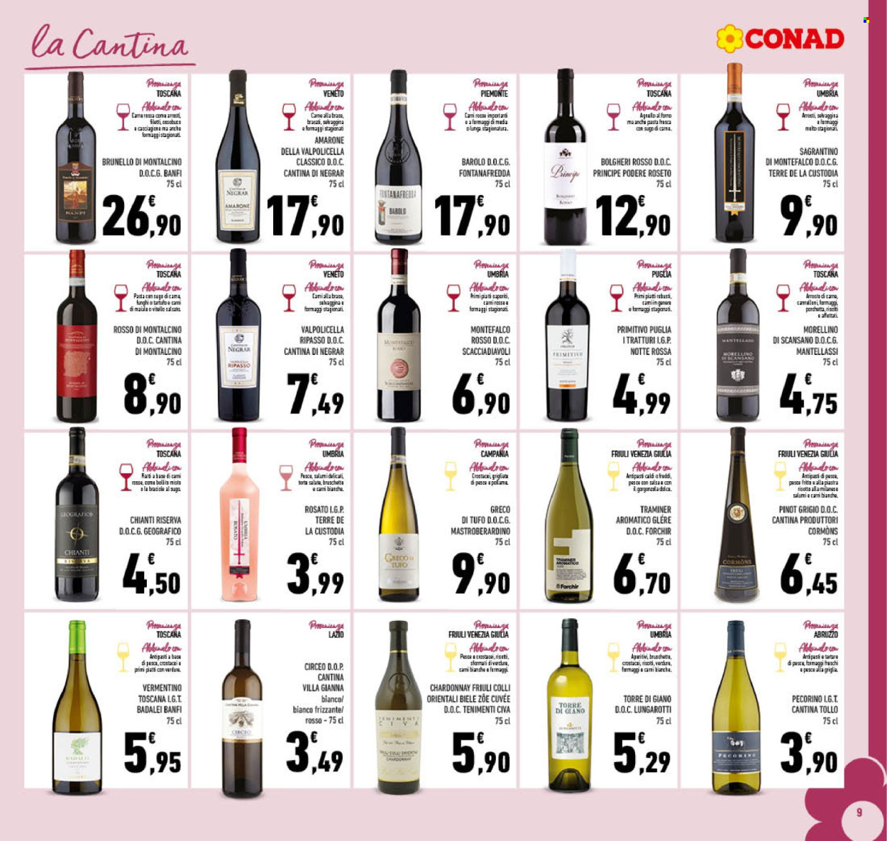Volantino Conad - 25/3/2026 - 4/4/2026. Pagina 9