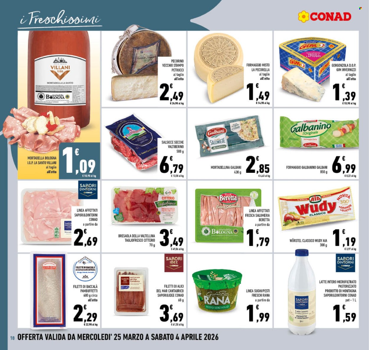 Volantino Conad - 25/3/2026 - 4/4/2026. Pagina 18