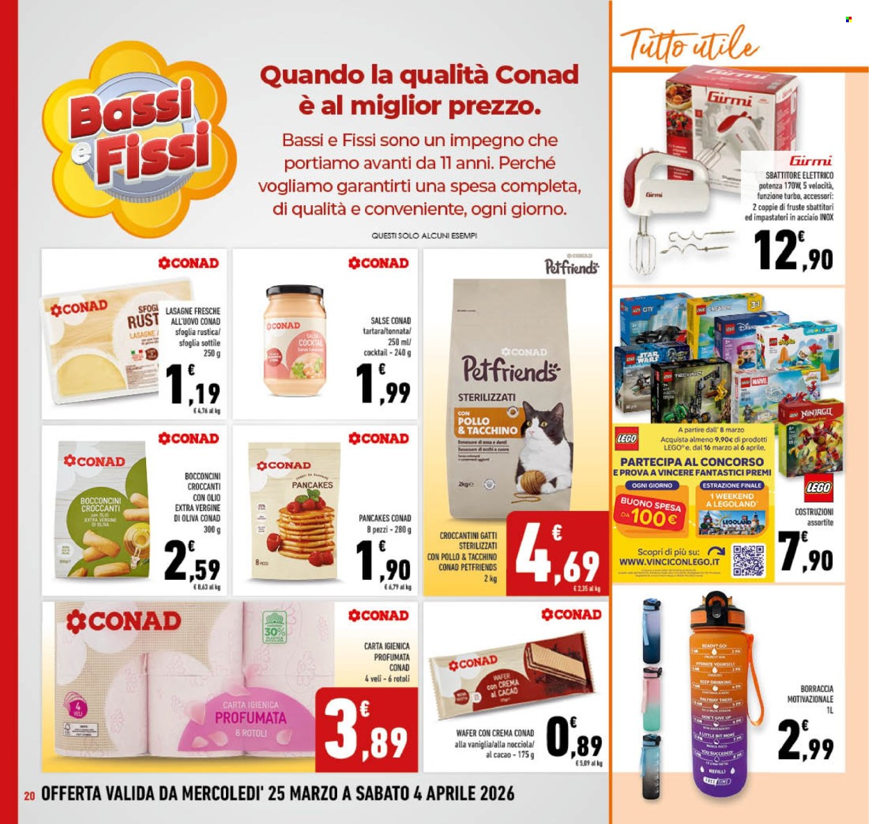 Volantino Conad - 25/3/2026 - 4/4/2026. Pagina 20