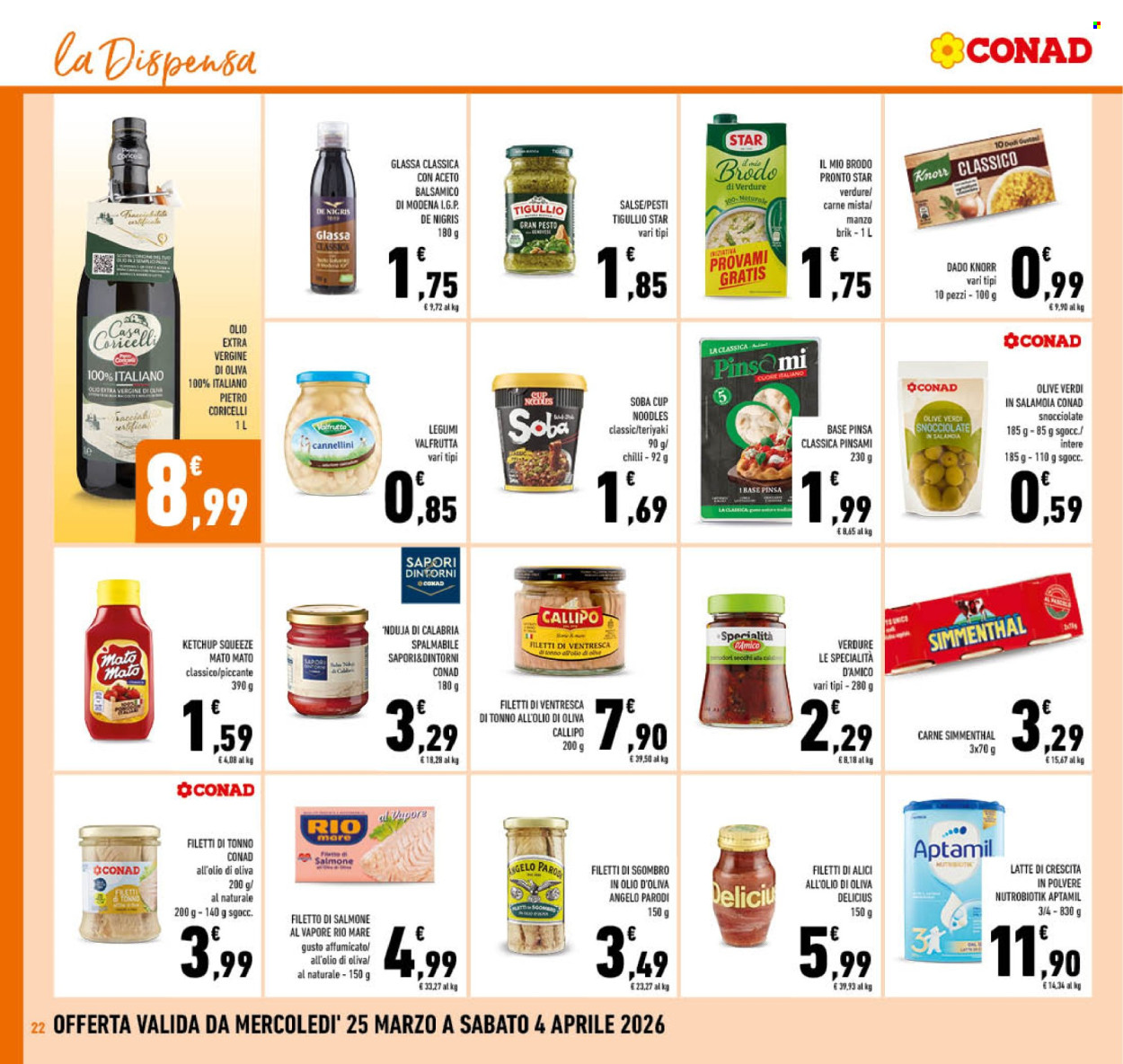 Volantino Conad - 25/3/2026 - 4/4/2026. Pagina 22