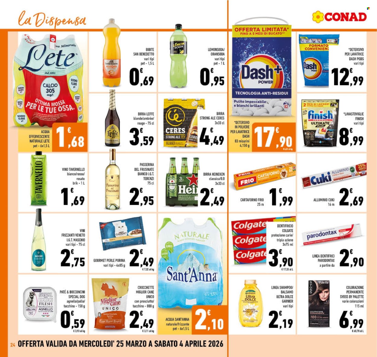 Volantino Conad - 25/3/2026 - 4/4/2026. Pagina 24