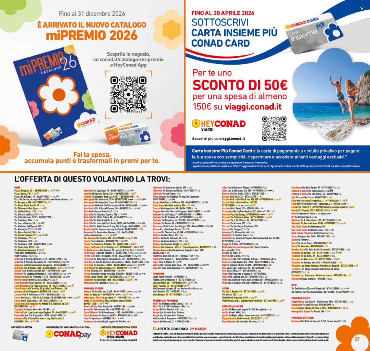 Volantino Conad - 25/3/2026 - 4/4/2026. Pagina 27