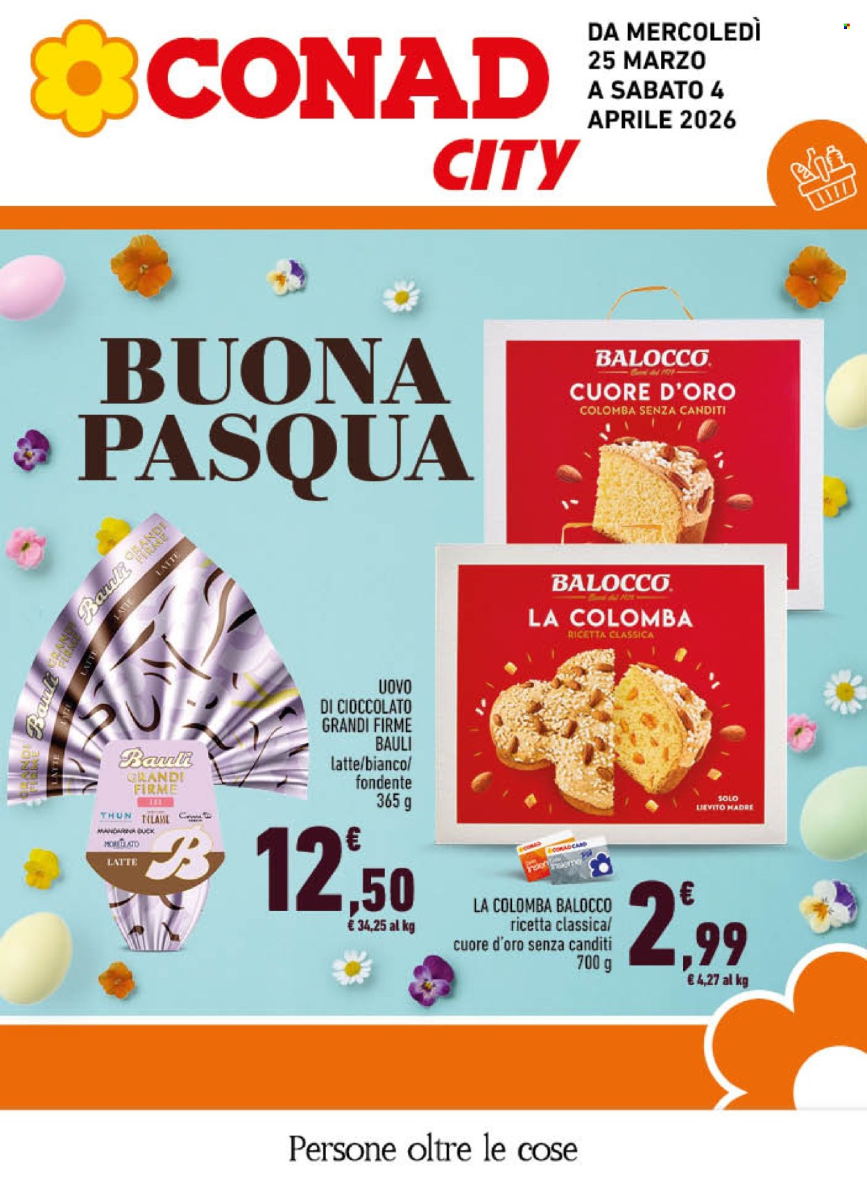 Volantino Conad - 25/3/2026 - 4/4/2026. Pagina 1