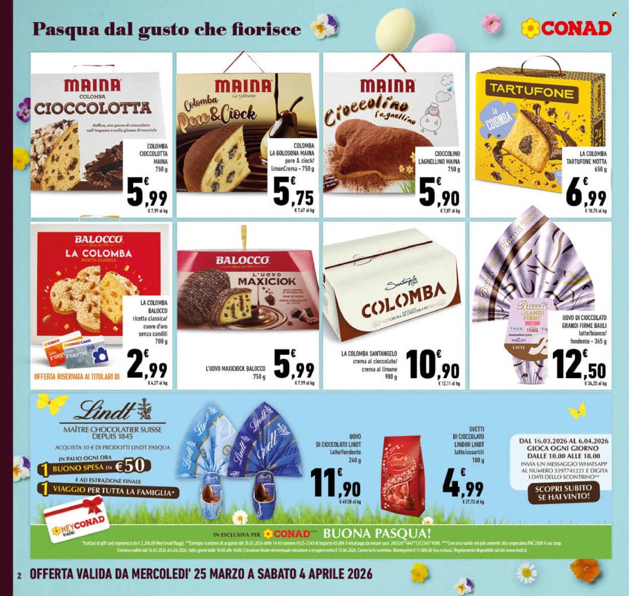 Volantino Conad - 25/3/2026 - 4/4/2026. Pagina 2