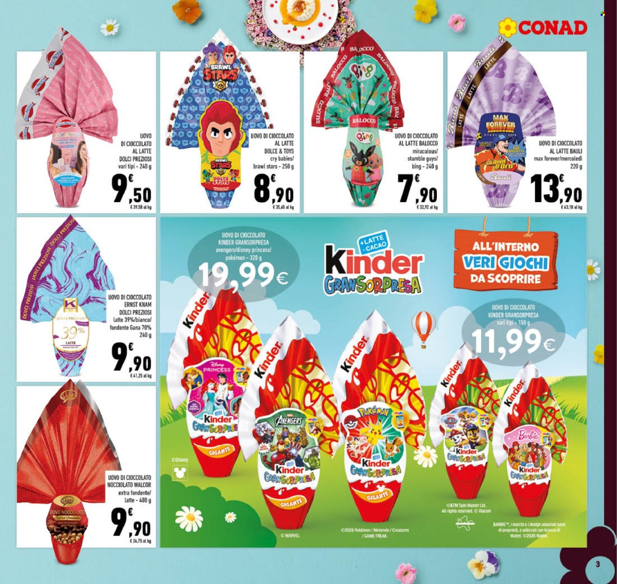 Volantino Conad - 25/3/2026 - 4/4/2026. Pagina 3