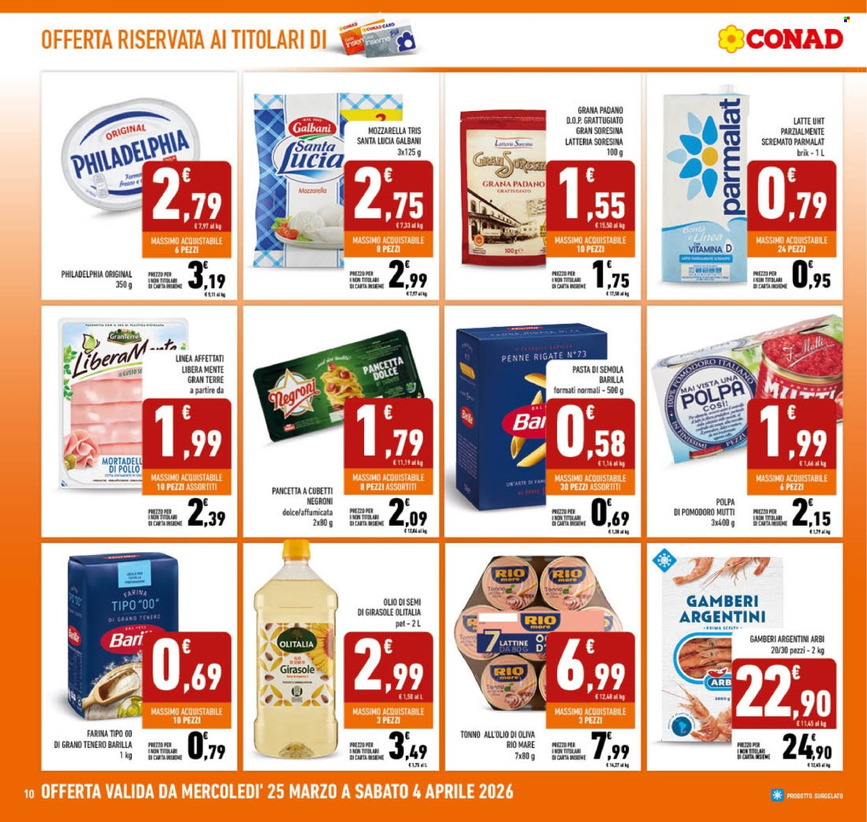 Volantino Conad - 25/3/2026 - 4/4/2026. Pagina 10