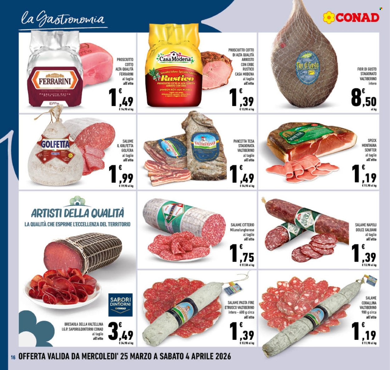 Volantino Conad - 25/3/2026 - 4/4/2026. Pagina 16