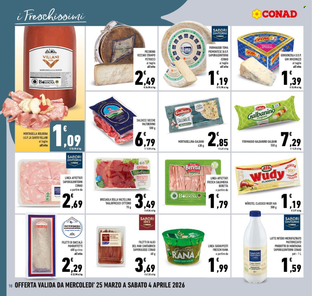 Volantino Conad - 25/3/2026 - 4/4/2026. Pagina 18