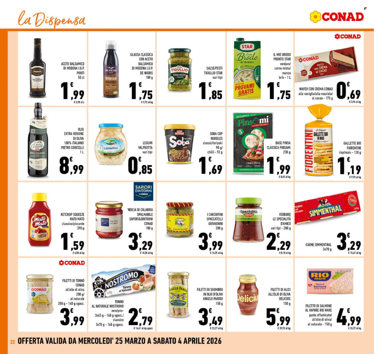 Volantino Conad - 25/3/2026 - 4/4/2026. Pagina 22