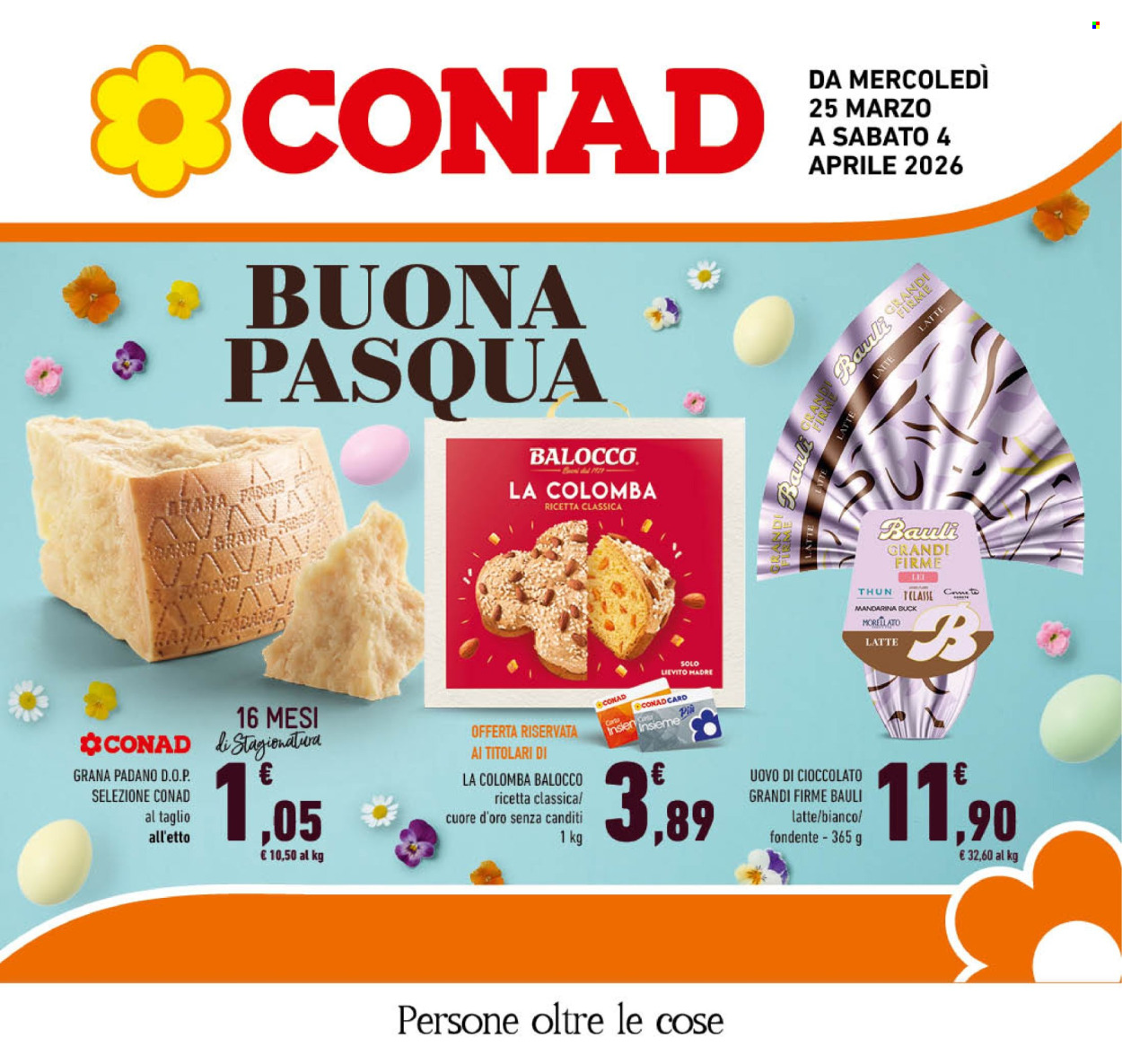 Volantino Conad - 25/3/2026 - 4/4/2026. Pagina 1