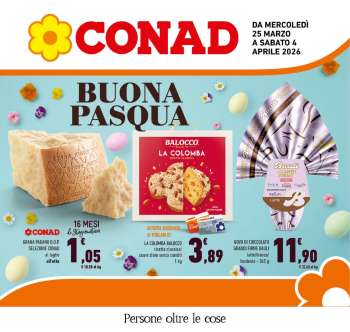 Volantino Conad - 25/3/2026 - 4/4/2026.