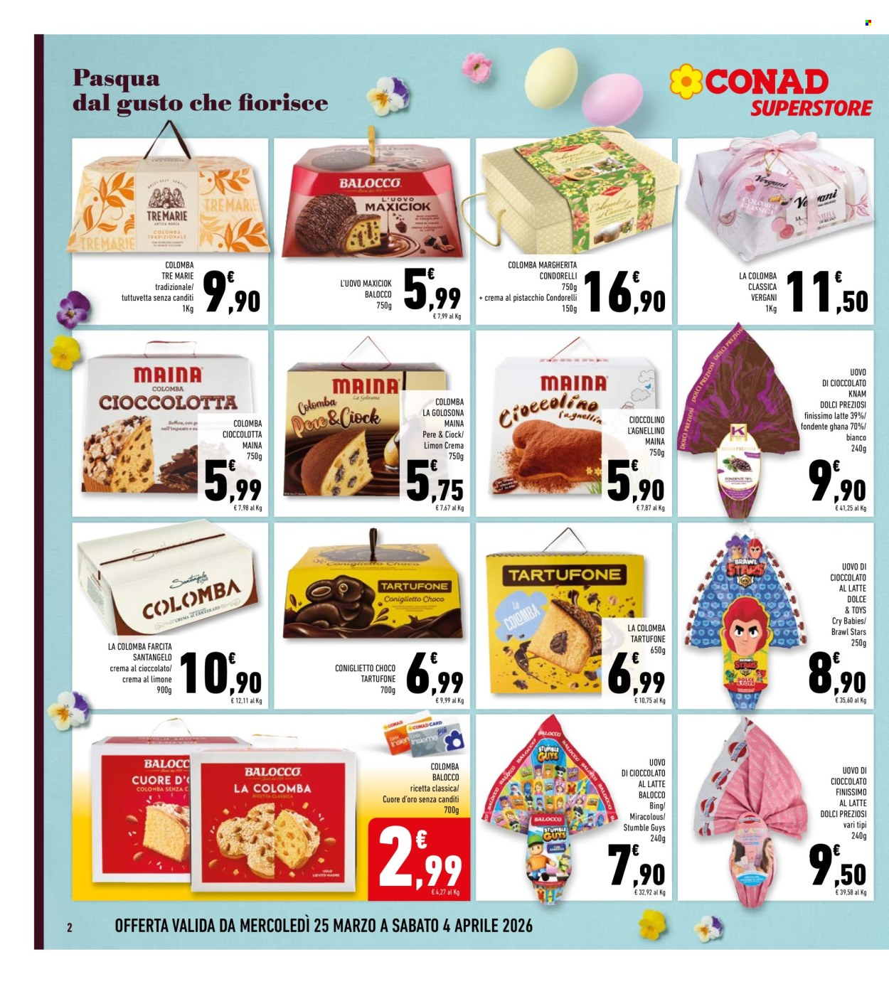 Volantino Conad Superstore - 25/3/2026 - 4/4/2026. Pagina 2