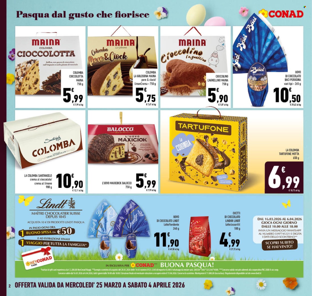 Volantino Conad - 25/3/2026 - 4/4/2026. Pagina 2