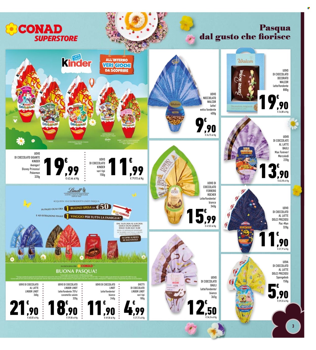 Volantino Conad Superstore - 25/3/2026 - 4/4/2026. Pagina 3