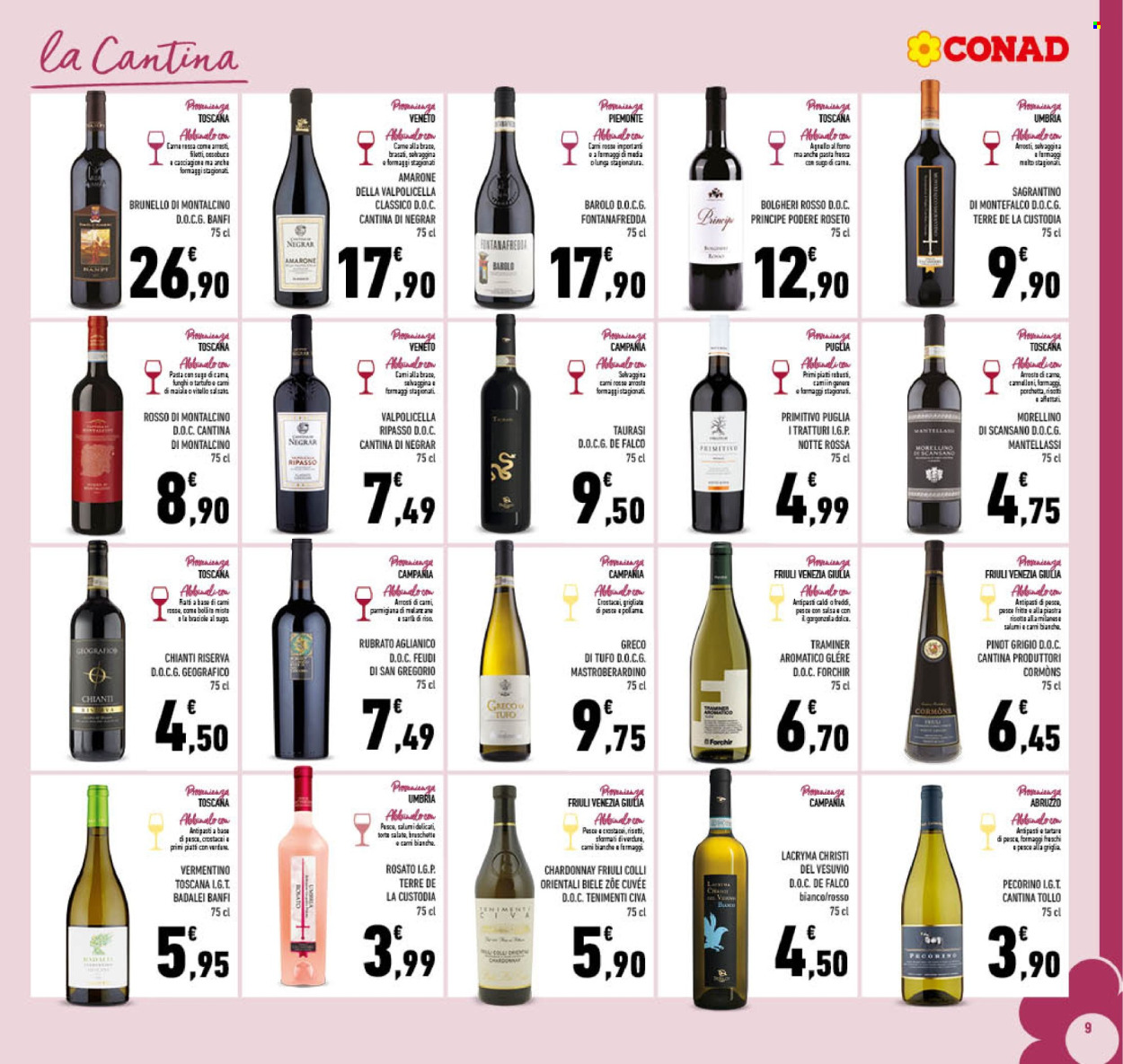 Volantino Conad - 25/3/2026 - 4/4/2026. Pagina 9