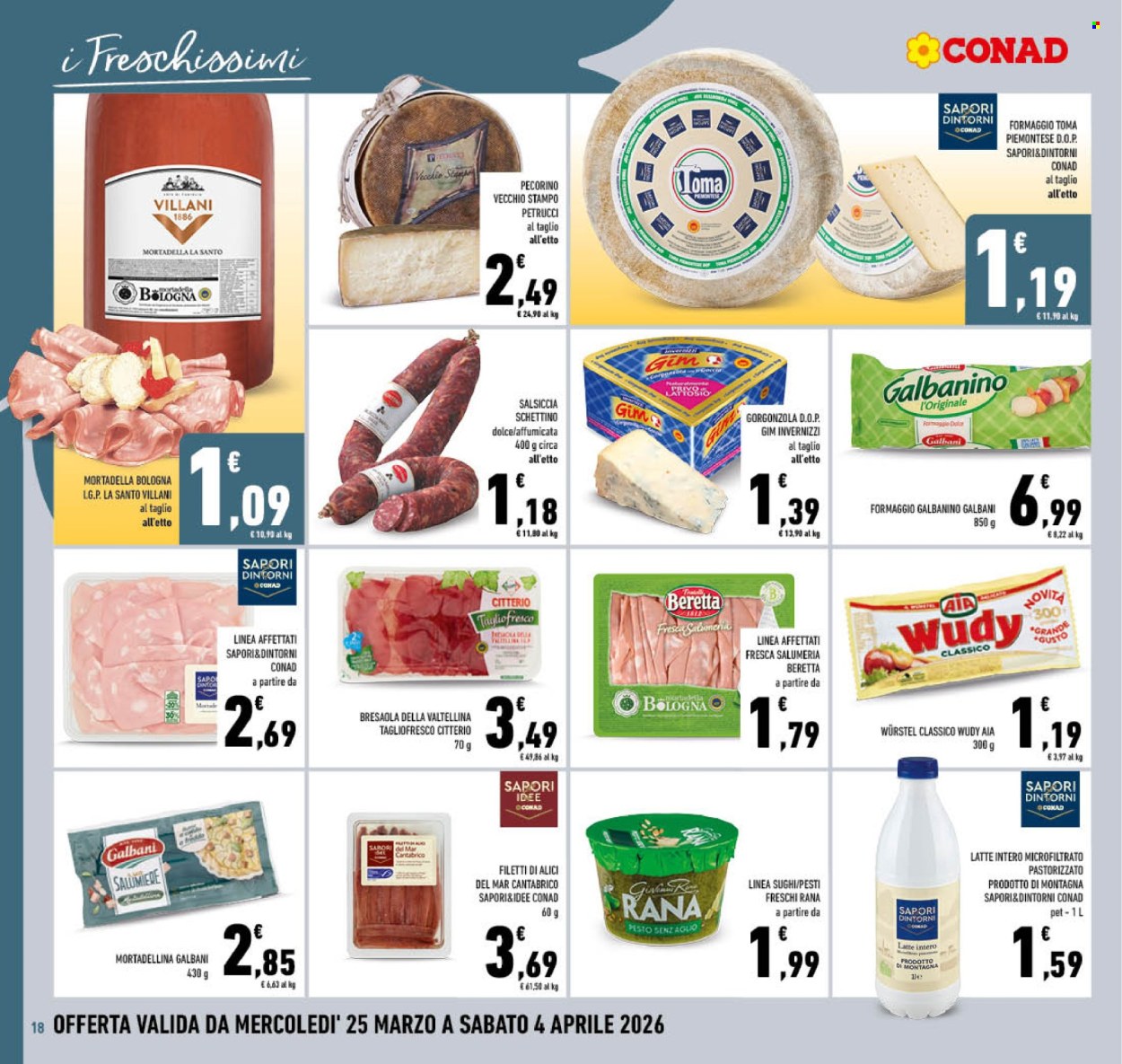Volantino Conad - 25/3/2026 - 4/4/2026. Pagina 18