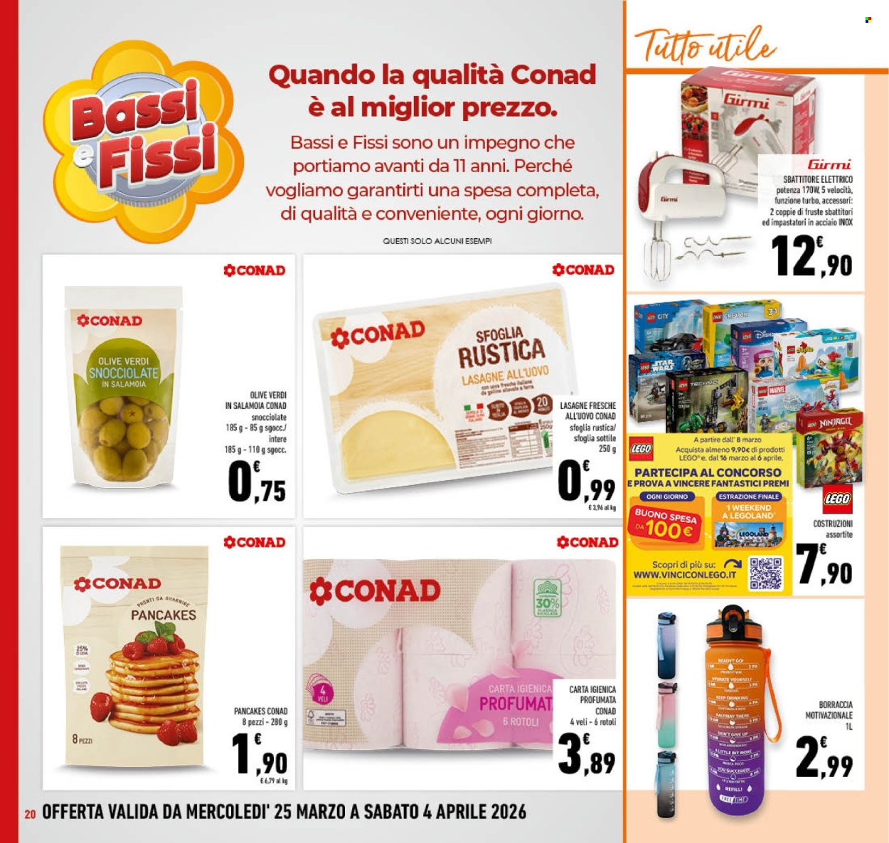 Volantino Conad - 25/3/2026 - 4/4/2026. Pagina 20