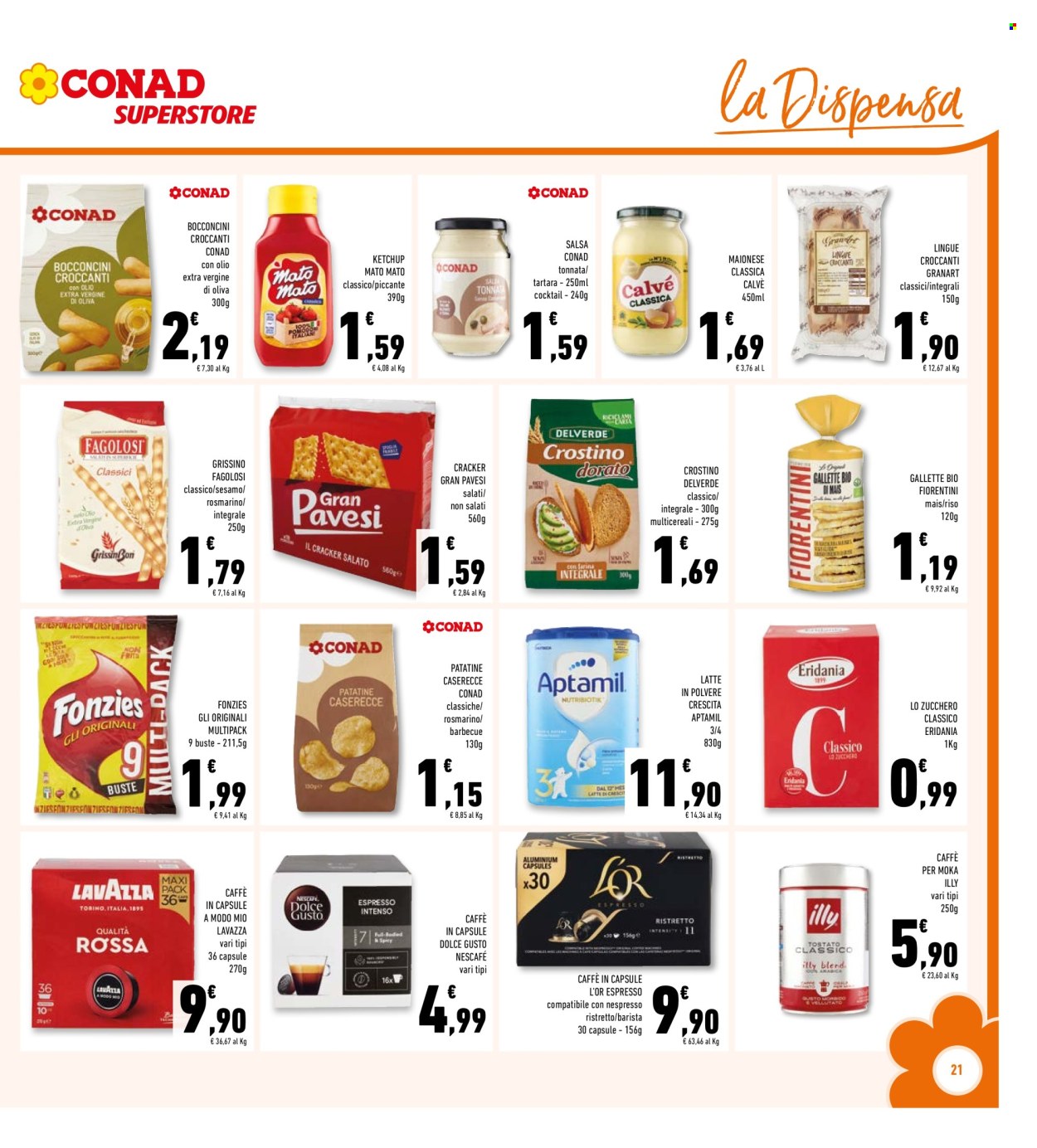 Volantino Conad Superstore - 25/3/2026 - 4/4/2026. Pagina 21