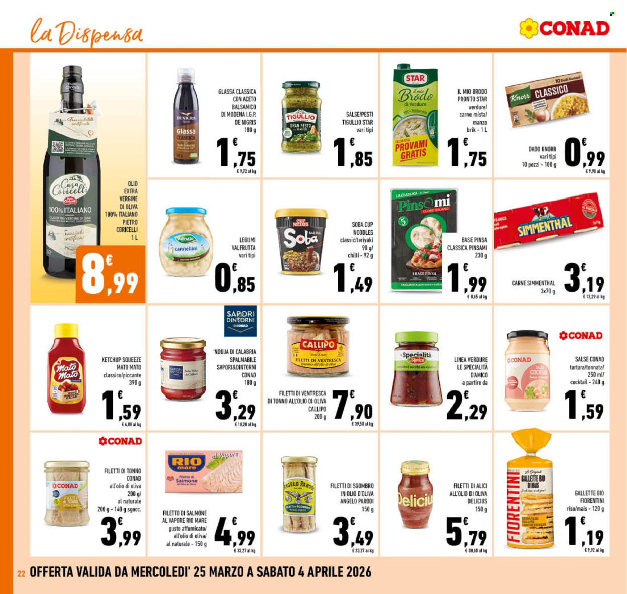 Volantino Conad - 25/3/2026 - 4/4/2026. Pagina 22