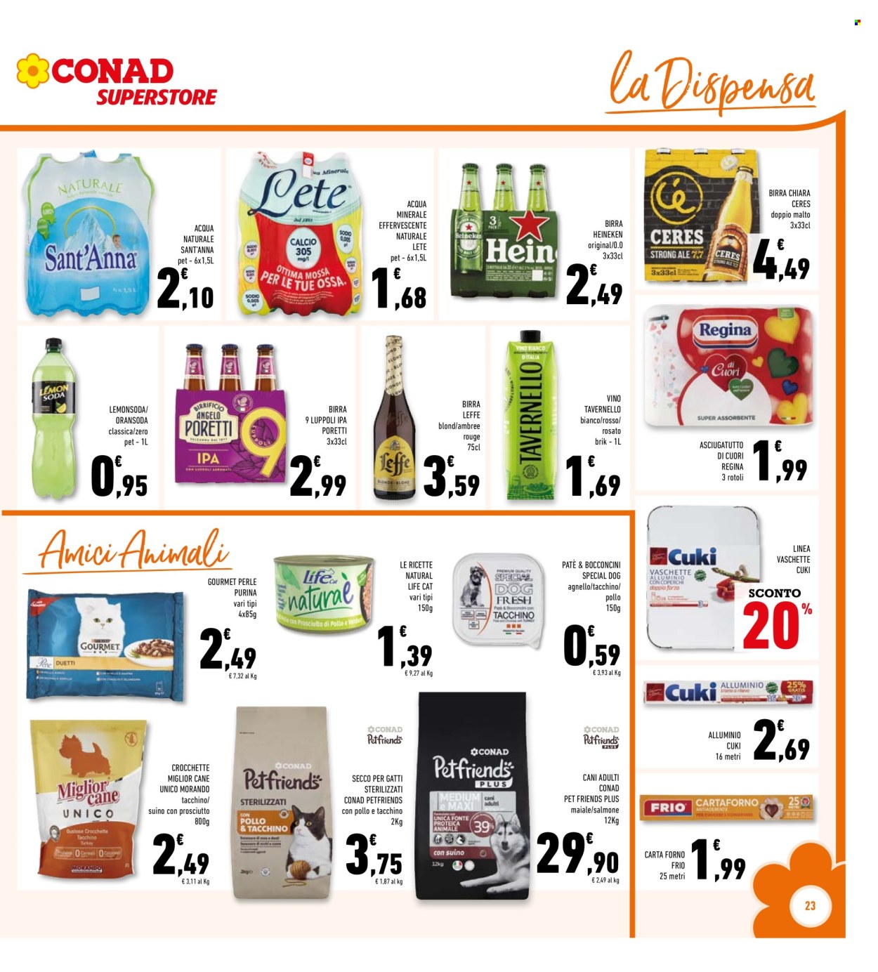 Volantino Conad Superstore - 25/3/2026 - 4/4/2026. Pagina 23