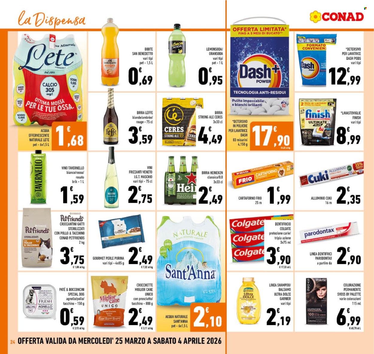 Volantino Conad - 25/3/2026 - 4/4/2026. Pagina 24