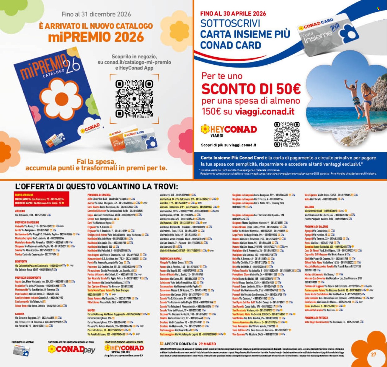 Volantino Conad - 25/3/2026 - 4/4/2026. Pagina 27