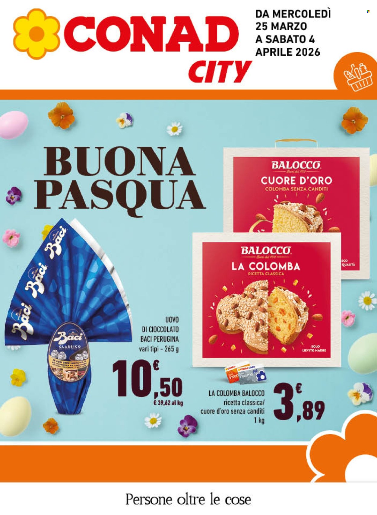 Volantino Conad - 25/3/2026 - 4/4/2026. Pagina 1