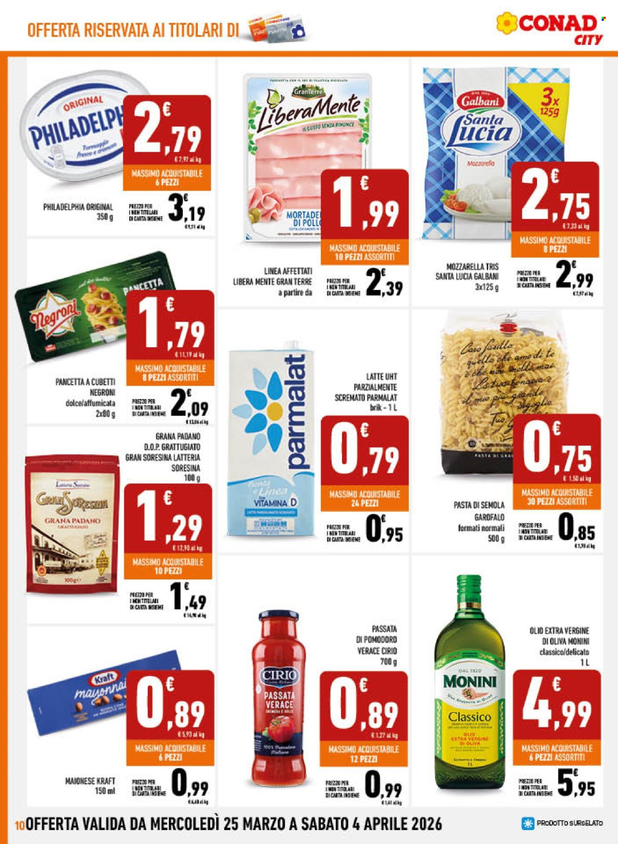Volantino Conad - 25/3/2026 - 4/4/2026. Pagina 10